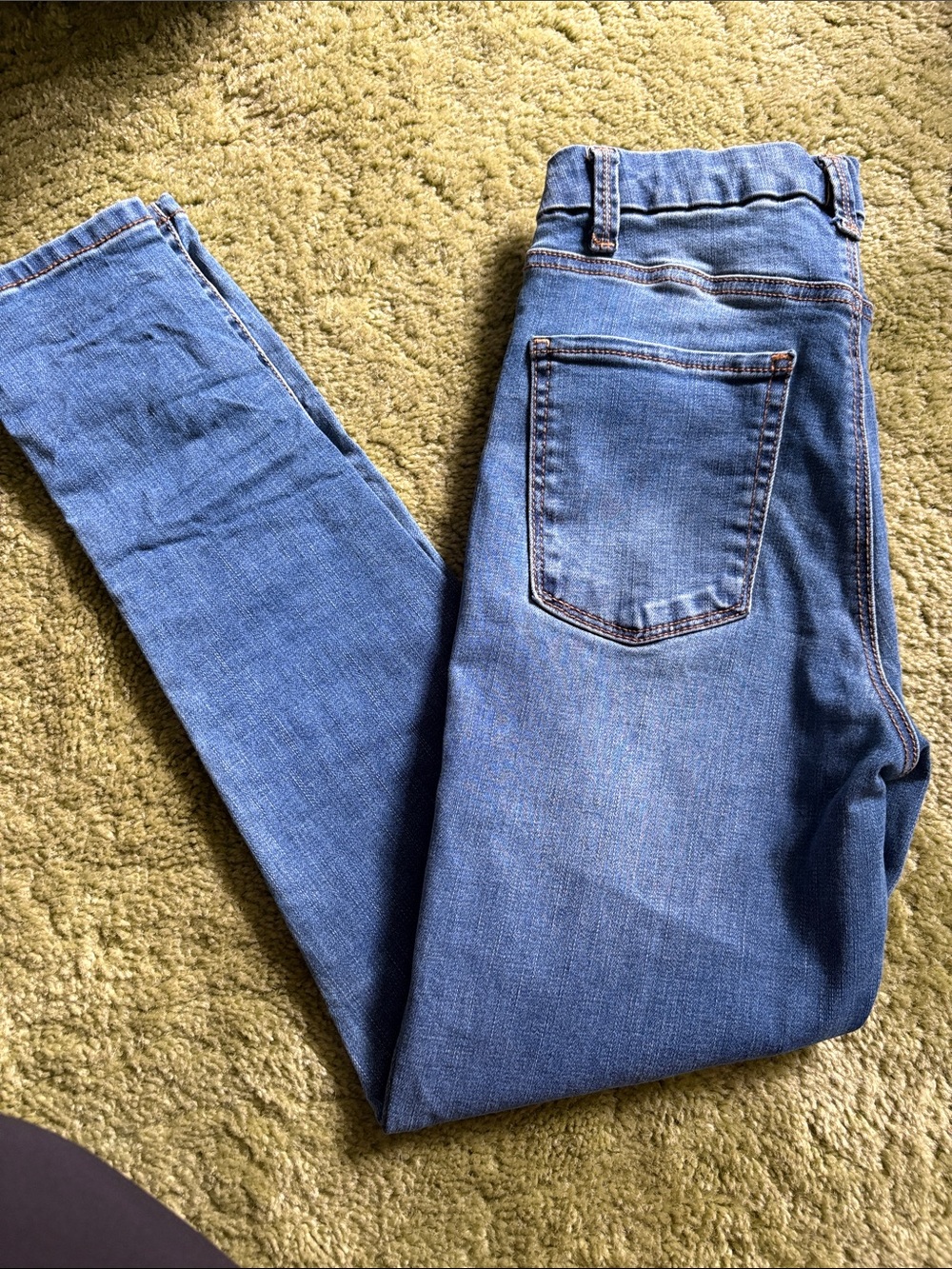 Blue Denim Jeans - stretchy